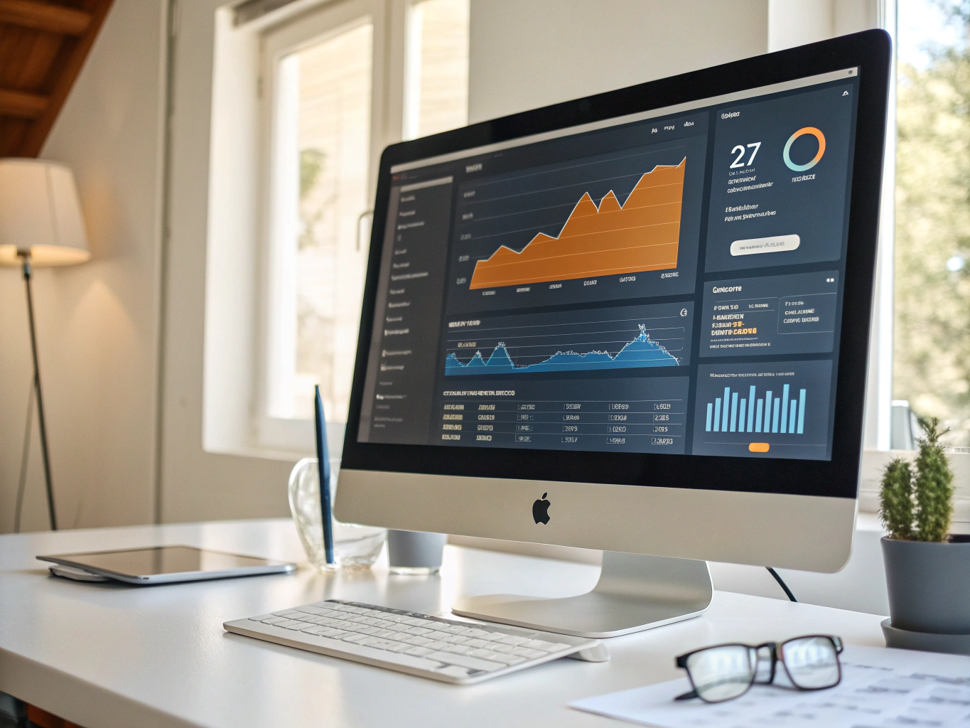 Analytics Dashboard Interface